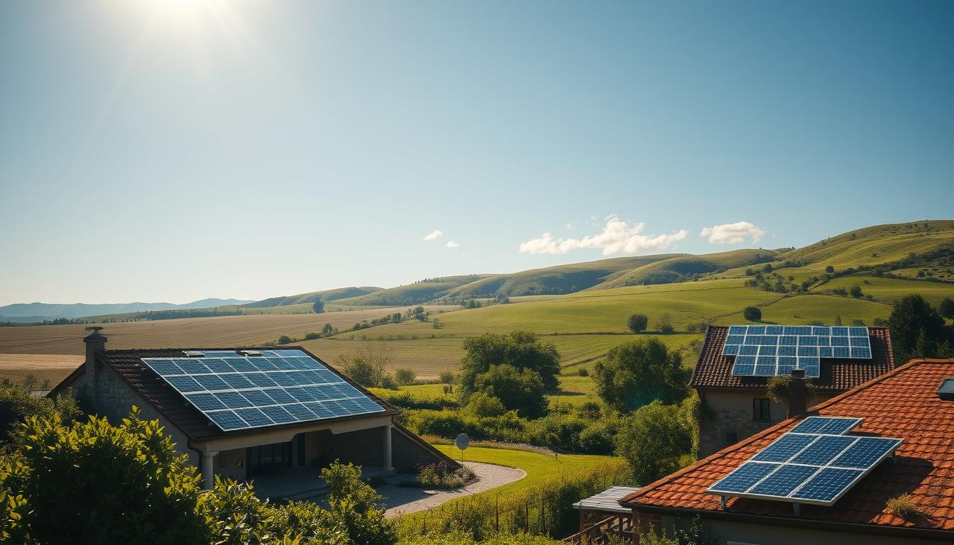 energia solar de baixo custo para sitios